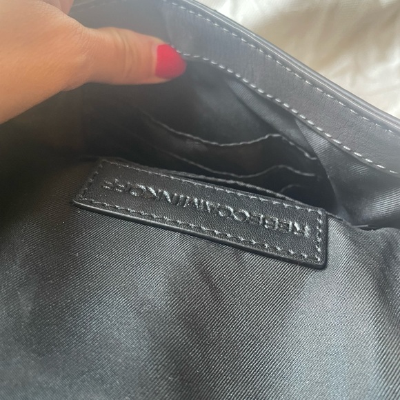 Rebecca Minkoff small love cross body/ quilted in gray - Picture 9 of 9